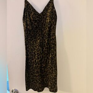 Zara cheetah dress